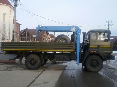 Перевозка моторного масла и расходных материалов на ДНС Чатылькинского месторождения